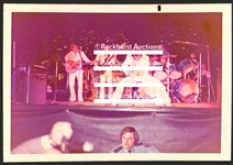 1974 Elvis Presley Original Photographs (7) – On Stage March 14, 1974 Murfreesboro, Tennessee