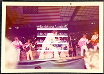 1974 Elvis Presley Original Photographs (7) – On Stage March 14, 1974 Murfreesboro, Tennessee