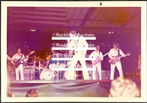 1974 Elvis Presley Original Photographs (7) – On Stage March 14, 1974 Murfreesboro, Tennessee