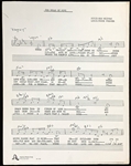 1959 Demo Recording Submitted to Elvis Presley from Trudy Forsher Plus Tom Diskin Signed Letter Referring to Song