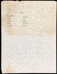 1957 Elvis Presley Concert Tour Documents and Trude Forsher's Steno Pad Referencing the Tour that Never Was! (3 Pieces)