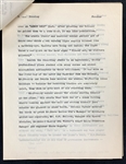 1956 Elvis Presley <em>LOOK</em> Magazine Article Manuscript by Trude Forsher Detailing September 1956 Recording Session 