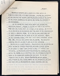 1956 Elvis Presley <em>LOOK</em> Magazine Article Manuscript by Trude Forsher Detailing September 1956 Recording Session 