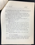 1956 Elvis Presley <em>LOOK</em> Magazine Article Manuscript by Trude Forsher Detailing September 1956 Recording Session 