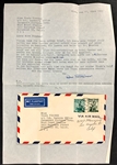 1950s-1970s Elvis Presley Fan Club Letters and Documents from Trude Forshers Archive (9 Pieces)