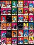 1969 Topps Football Near Set (244/263) Plus Duplicates (332)
