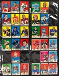1969 Topps Football Near Set (244/263) Plus Duplicates (332)