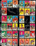 1969 Topps Football Near Set (244/263) Plus Duplicates (332)