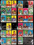 1969 Topps Football Near Set (244/263) Plus Duplicates (332)