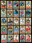 1970 Topps Football Near Set (225/263) and 1972 Topps Football Partial Set (231/351) PLUS 487 EXTRA CARDS!