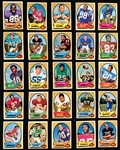 1970 Topps Football Near Set (225/263) and 1972 Topps Football Partial Set (231/351) PLUS 487 EXTRA CARDS!