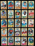1970 Topps Football Near Set (225/263) and 1972 Topps Football Partial Set (231/351) PLUS 487 EXTRA CARDS!