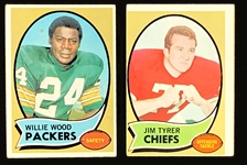 1970 Topps Football Near Set (225/263) and 1972 Topps Football Partial Set (231/351) PLUS 487 EXTRA CARDS!