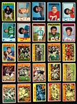 1970 Topps Football Near Set (225/263) and 1972 Topps Football Partial Set (231/351) PLUS 487 EXTRA CARDS!