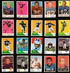 1940s-1970s Topps, Bowman and Fleer Football Shoebox Collection (314) - Including Bart Starr, Roger Staubach, Walter Payton and Fran Tarkenton Rookie Cards Plus Many HOFers and Stars