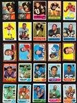 1940s-1970s Topps, Bowman and Fleer Football Shoebox Collection (314) - Including Bart Starr, Roger Staubach, Walter Payton and Fran Tarkenton Rookie Cards Plus Many HOFers and Stars