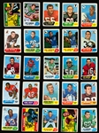 1940s-1970s Topps, Bowman and Fleer Football Shoebox Collection (314) - Including Bart Starr, Roger Staubach, Walter Payton and Fran Tarkenton Rookie Cards Plus Many HOFers and Stars