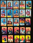 1940s-1970s Topps, Bowman and Fleer Football Shoebox Collection (314) - Including Bart Starr, Roger Staubach, Walter Payton and Fran Tarkenton Rookie Cards Plus Many HOFers and Stars