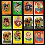1958 Topps Football Partial Set (89/132) Plus Duplicates (60)