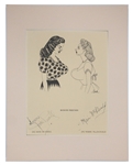 Actor Signed Collection Incl. Fred MacMurray, Charles Coburn, Ginger Rogers, Jane Russell, Ginger Rogers and Others (12 Total Pieces) (BAS)