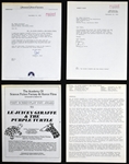Signed Letter Collection Incl. Hedda Hopper, Karl Malden, Ralph Edwards and Others (7 Total Items) (BAS)