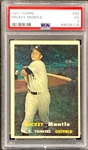 1957 Topps #95 Mickey Mantle – PSA VG 3