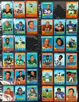 1971 Topps Football Complete Set (263) Including Terry Bradshaw Rookie Card PSA EX 5