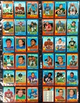 1971 Topps Football Complete Set (263) Including Terry Bradshaw Rookie Card PSA EX 5