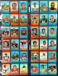 1971 Topps Football Complete Set (263) Including Terry Bradshaw Rookie Card PSA EX 5
