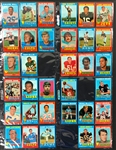 1971 Topps Football Complete Set (263) Including Terry Bradshaw Rookie Card PSA EX 5