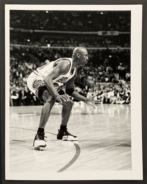 1996-97 Michael Jordan Original Photograph from <em>Time/Life</em> Courtside Photographer Stephen Green