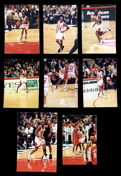 1990s Group of 35 Amateur 35mm Photographs of Michael Jordan and Kobe Bryant PLUS 72 Negatives