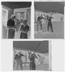 Group of Seven 1954 Stan Musial Medium Format Negatives from <em>The American Weekly</em>