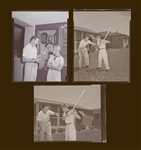 Group of Seven 1954 Stan Musial Medium Format Negatives from <em>The American Weekly</em>