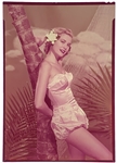 1950s Grace Kelly Original 5 x 7 Inch Color Transparency – Bathing Suit Image!