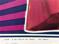 1972 <em>Elvis on Tour</em> Three-Sheet Movie Poster – Starring Elvis Presley – A Stunning NEAR MINT Example!!