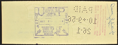 Sun Record Co. Check to Dewey Phillips for $500 (10/5/56) Signed by Sam Phillips and Dewey Phillips*