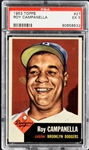 1953 Topps #27 Roy Campanella  - PSA EX 5