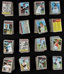 1968-1970 Topps Baseball Collection (1,298) Including Many Hall of Famers