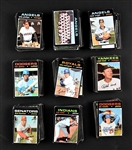 1971 Topps Baseball Collection (797) with Many Hall of Famers