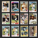 1972-1980 Baseball Shoebox Collection of 2,663 Cards with Many Hall of Famers