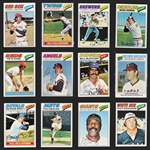 1972-1980 Baseball Shoebox Collection of 2,663 Cards with Many Hall of Famers