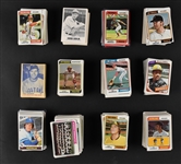 1972-1980 Baseball Shoebox Collection of 2,663 Cards with Many Hall of Famers