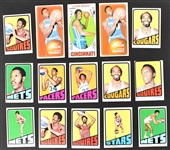 1969-1972 Topps Basketball Shoebox Collection (474) with Many Hall of Famers Including Alcindor, Chamberlain, Bradley and Others