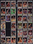 1987, 1988 and 1989 Fleer Basketball Complete Sets (3) with 1987 Fleer #59 Jordan – PSA NM-MT 8