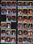 1987, 1988 and 1989 Fleer Basketball Complete Sets (3) with 1987 Fleer #59 Jordan – PSA NM-MT 8