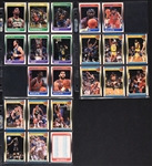 1987, 1988 and 1989 Fleer Basketball Complete Sets (3) with 1987 Fleer #59 Jordan – PSA NM-MT 8