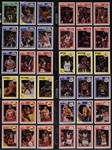 1987, 1988 and 1989 Fleer Basketball Complete Sets (3) with 1987 Fleer #59 Jordan – PSA NM-MT 8