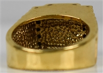 1960s Elvis Presley’s Onyx and Gold Colored Ring Gifted to His Cousin Patsy Presley