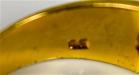 1960s Elvis Presley’s Onyx and Gold Colored Ring Gifted to His Cousin Patsy Presley